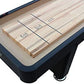"The Standard" 12 Foot Shuffleboard Table by Berner Billiards in Cherry, Espresso or Black - Planet Game Rooms