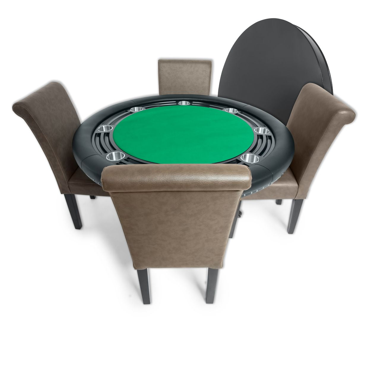 BBO The Nighthawk Round Poker Table - Planet Game Rooms