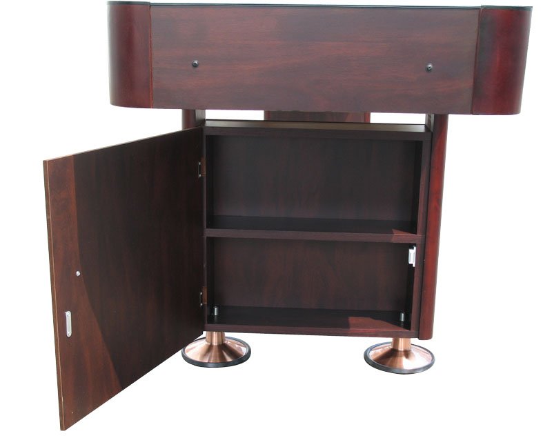 "The Standard" 16 Foot Shuffleboard Table by Berner Billiards in Cherry, Espresso or Black - Planet Game Rooms