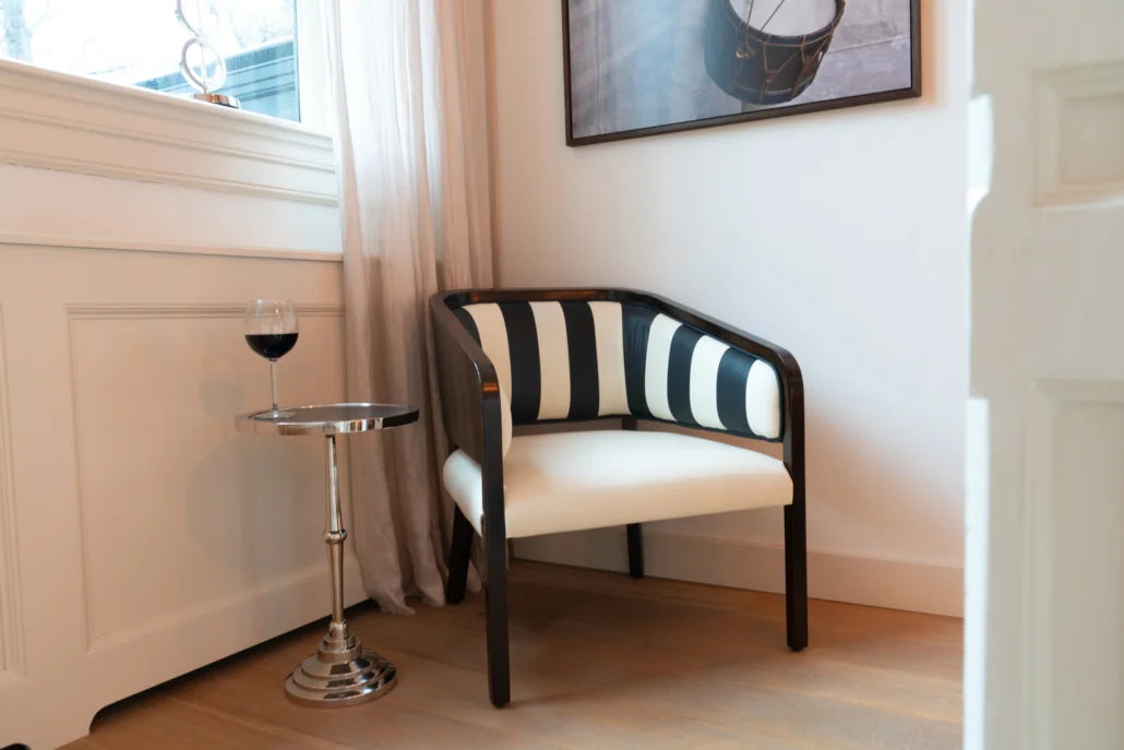 Martini Chair by Authentic Models, Black & White