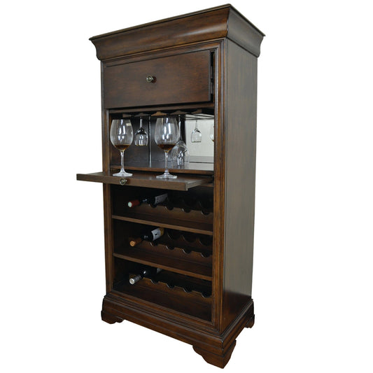 RAM Game Room Bar Cabinet W/ Wine Rack - Atomic Game Store