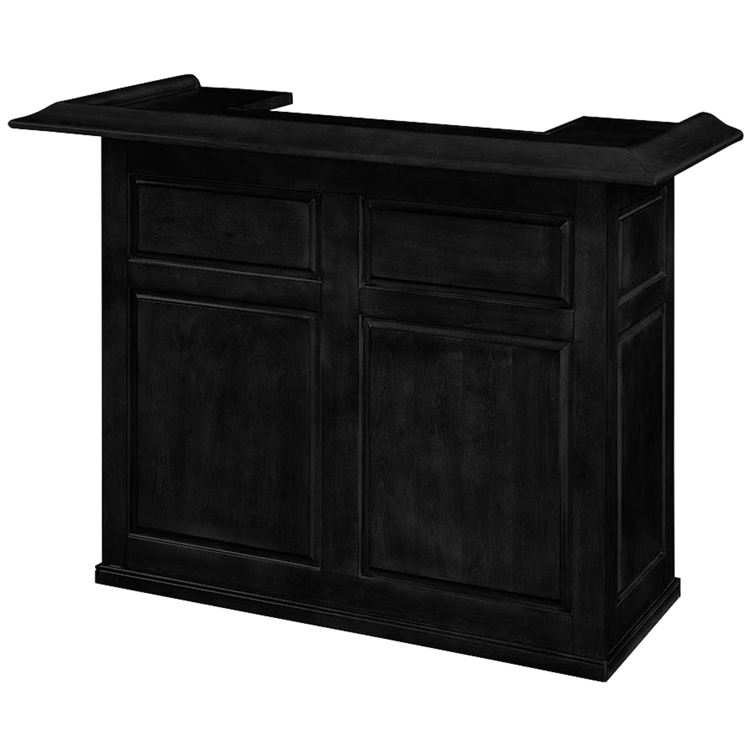 RAM Game Room 60" Home Bar - Black.