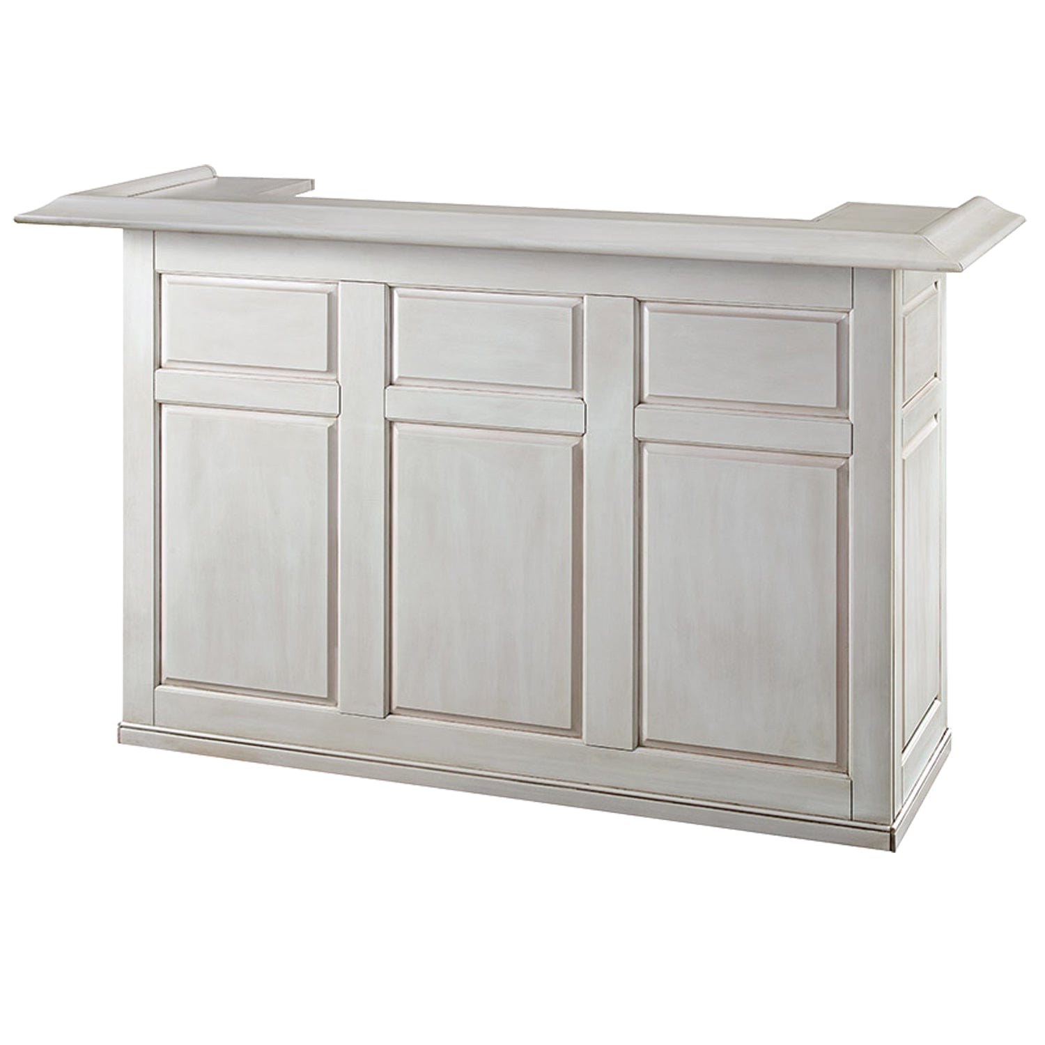 RAM Game Room 72" Home Bar - Antique White.
