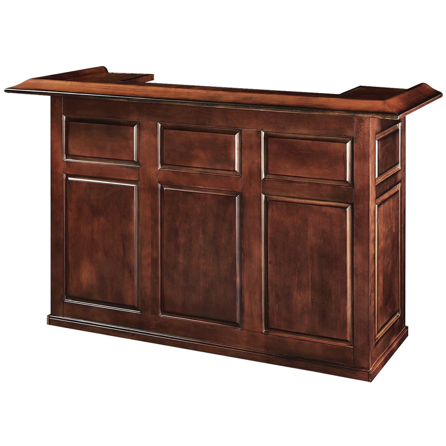 RAM Game Room 72" Home Bar - Chestnut.