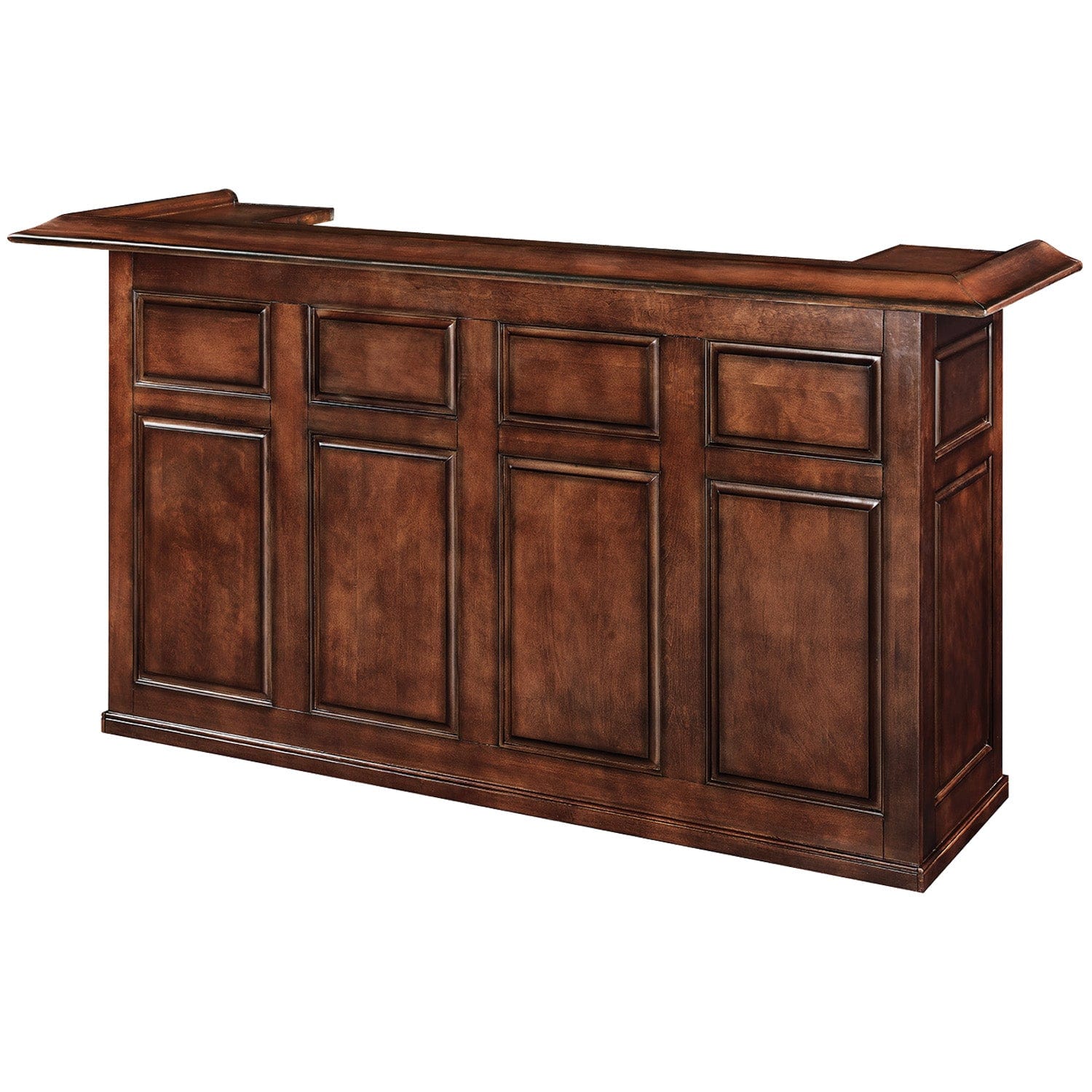 RAM Game Room 84" Home Bar - Chestnut.