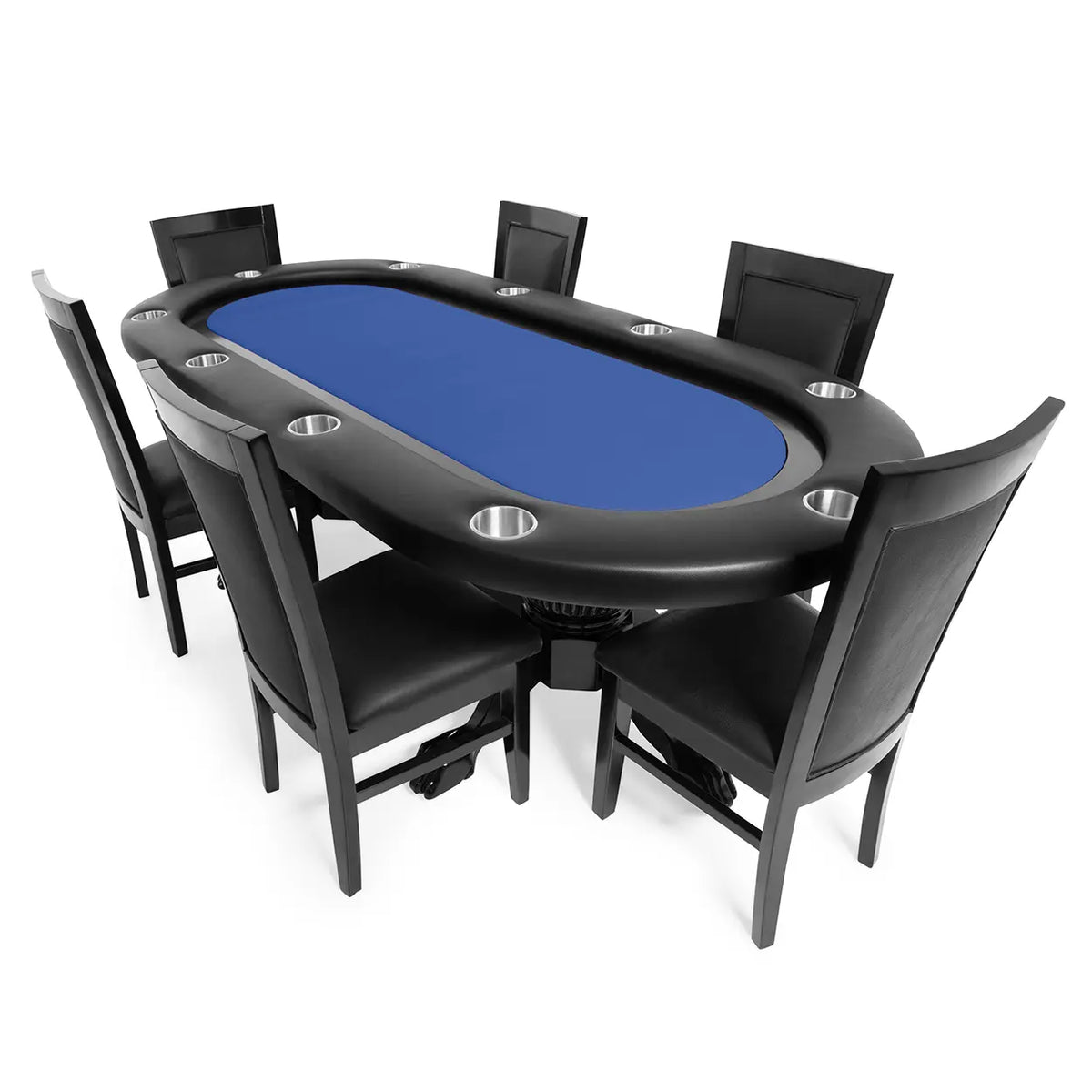 BBO The Elite Poker Table With Black Racetrack.