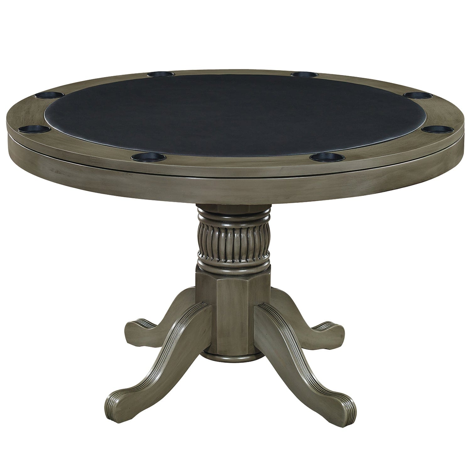 RAM Game Room - 48" Game Table w/ Dining Top - Slate.