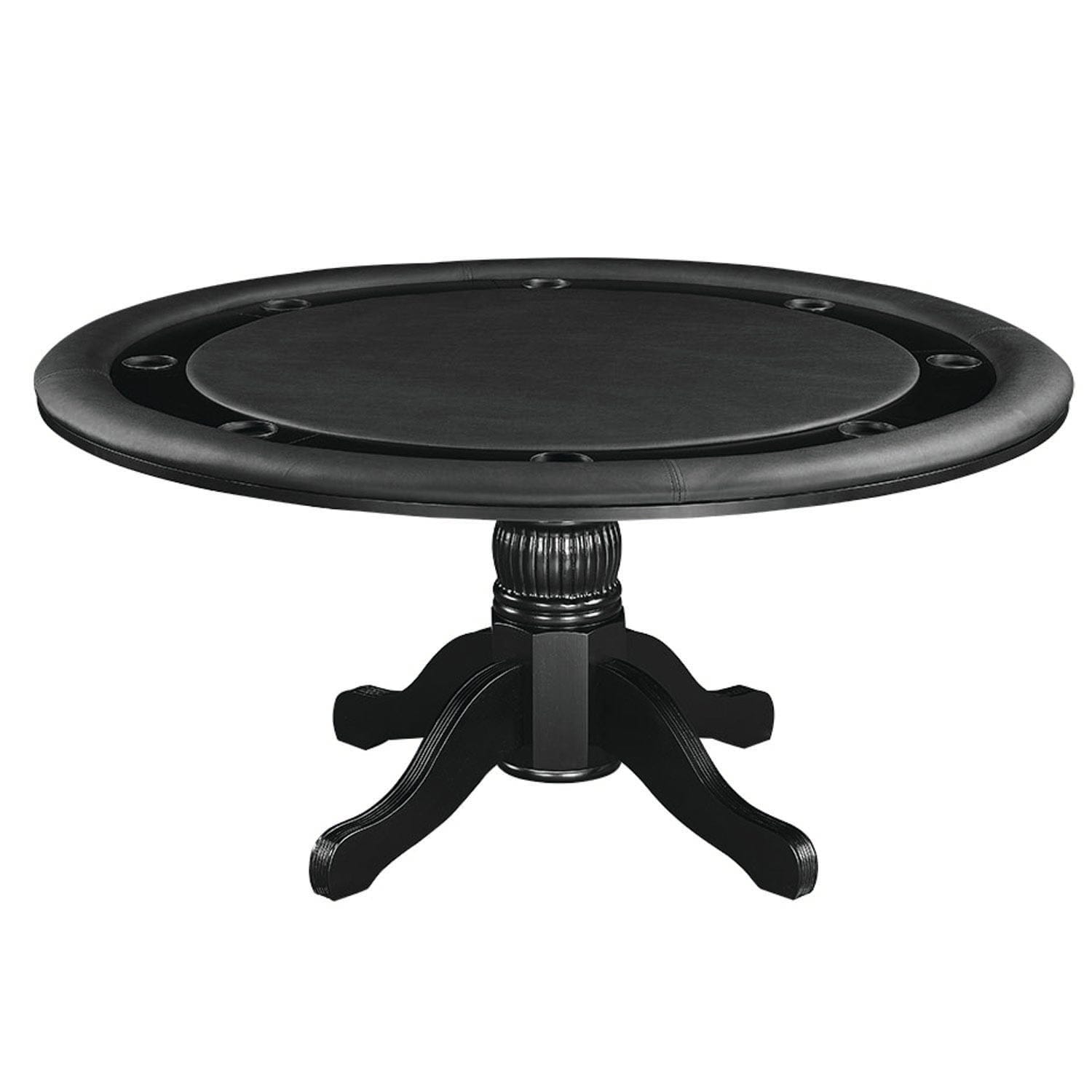 RAM Game Room 60" Game & Dining Table - Black.