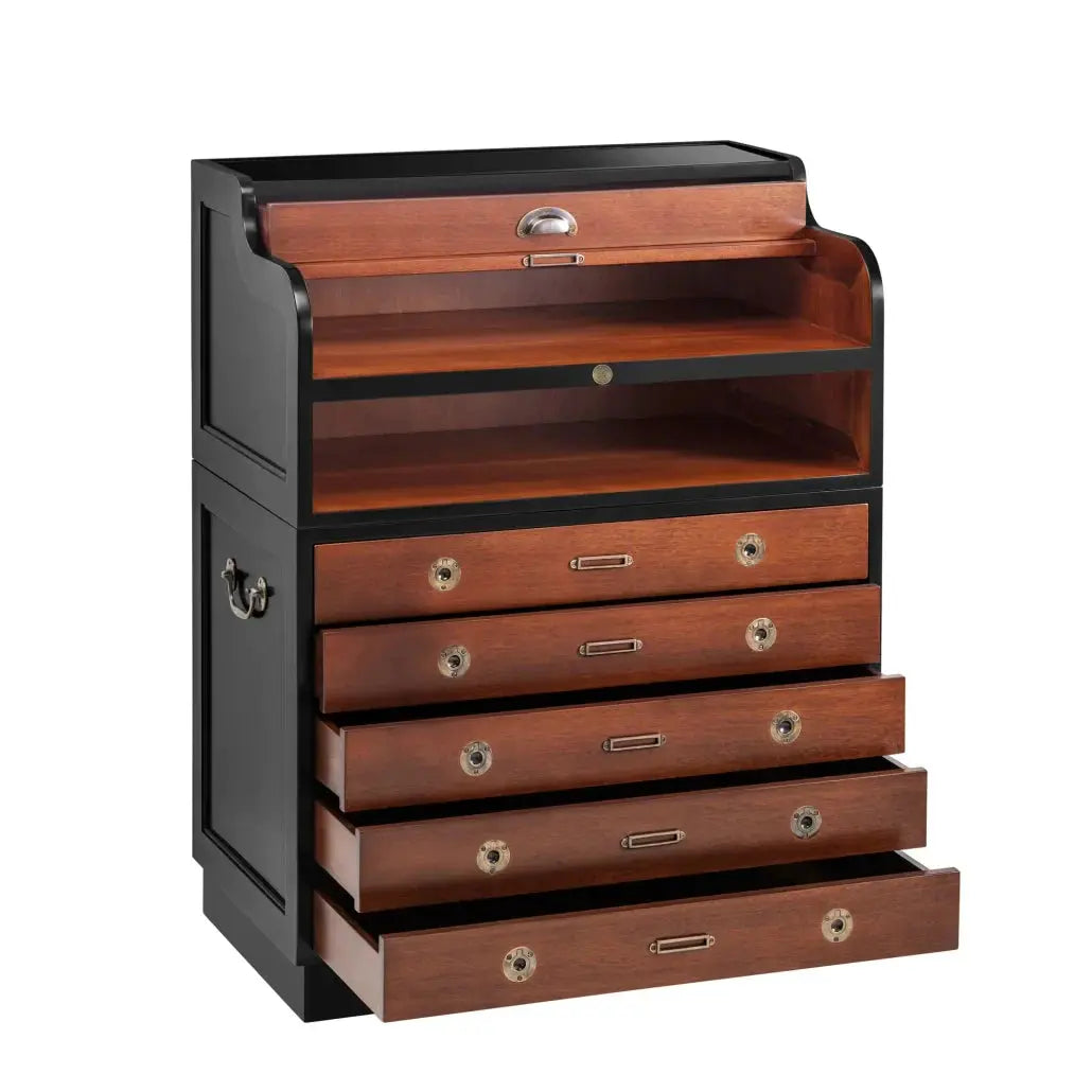 Secretaire &#39;Grand Hotel&#39; Desk &amp; Cabinet by Authentic Models.