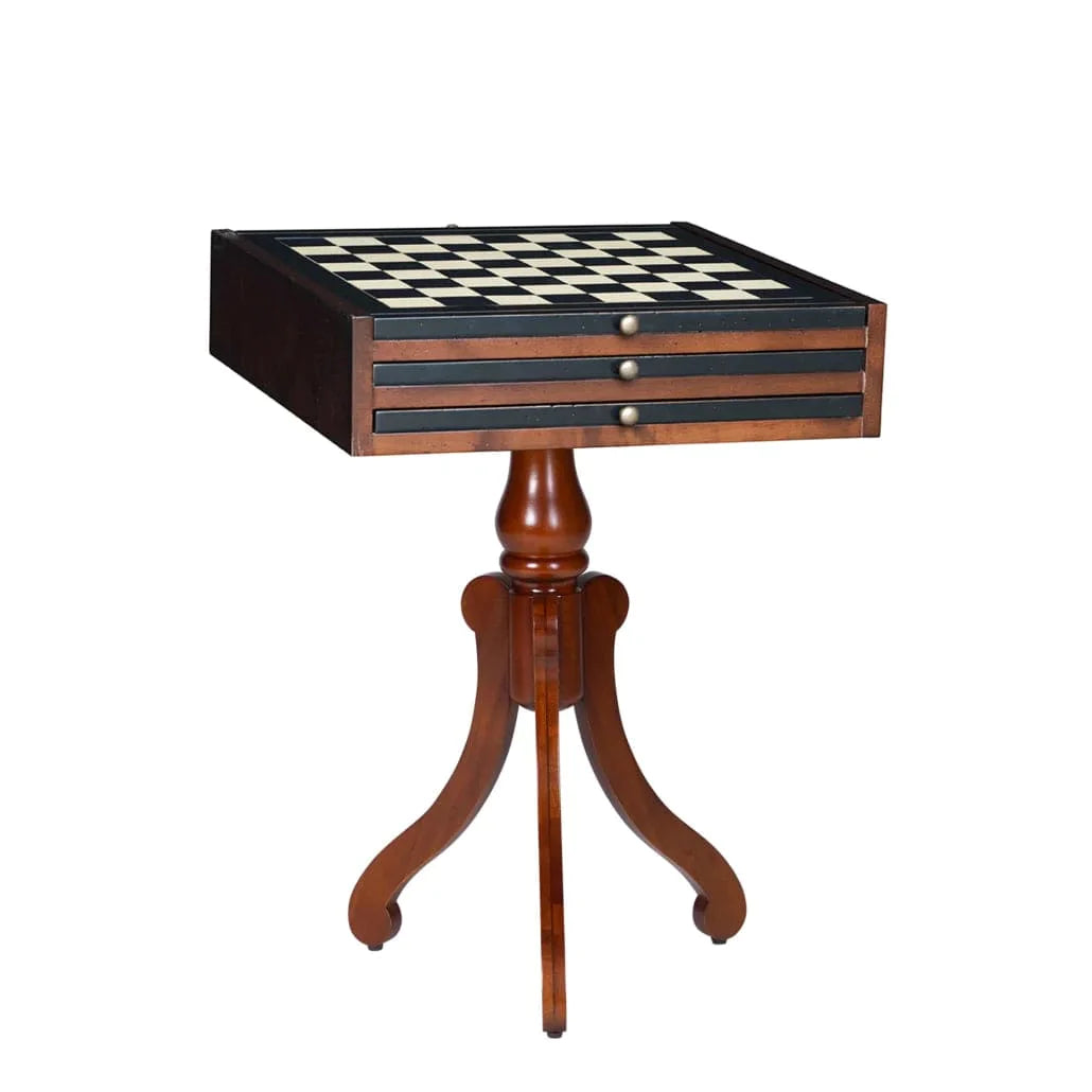 Authentic Models Side Table w/ Game Board.