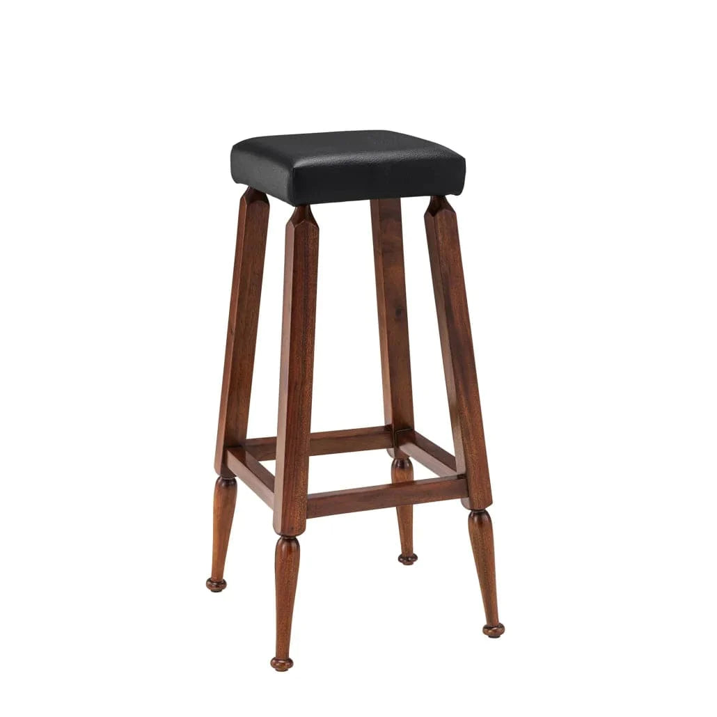 Authentic Models Mayan High Barstool, Black