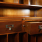 Authentic Models Mahogany Champagne Luggage Bar