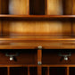 Authentic Models Mahogany Champagne Luggage Bar