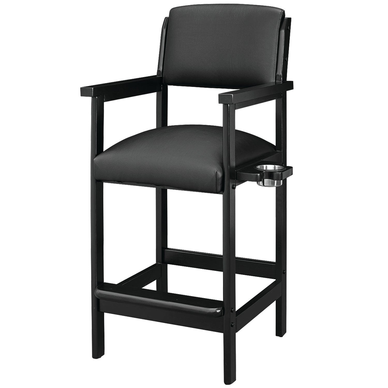 RAM Game Room Spectator 29 in. Upholstered Barstool w/ Drink Holder - Atomic Game Store