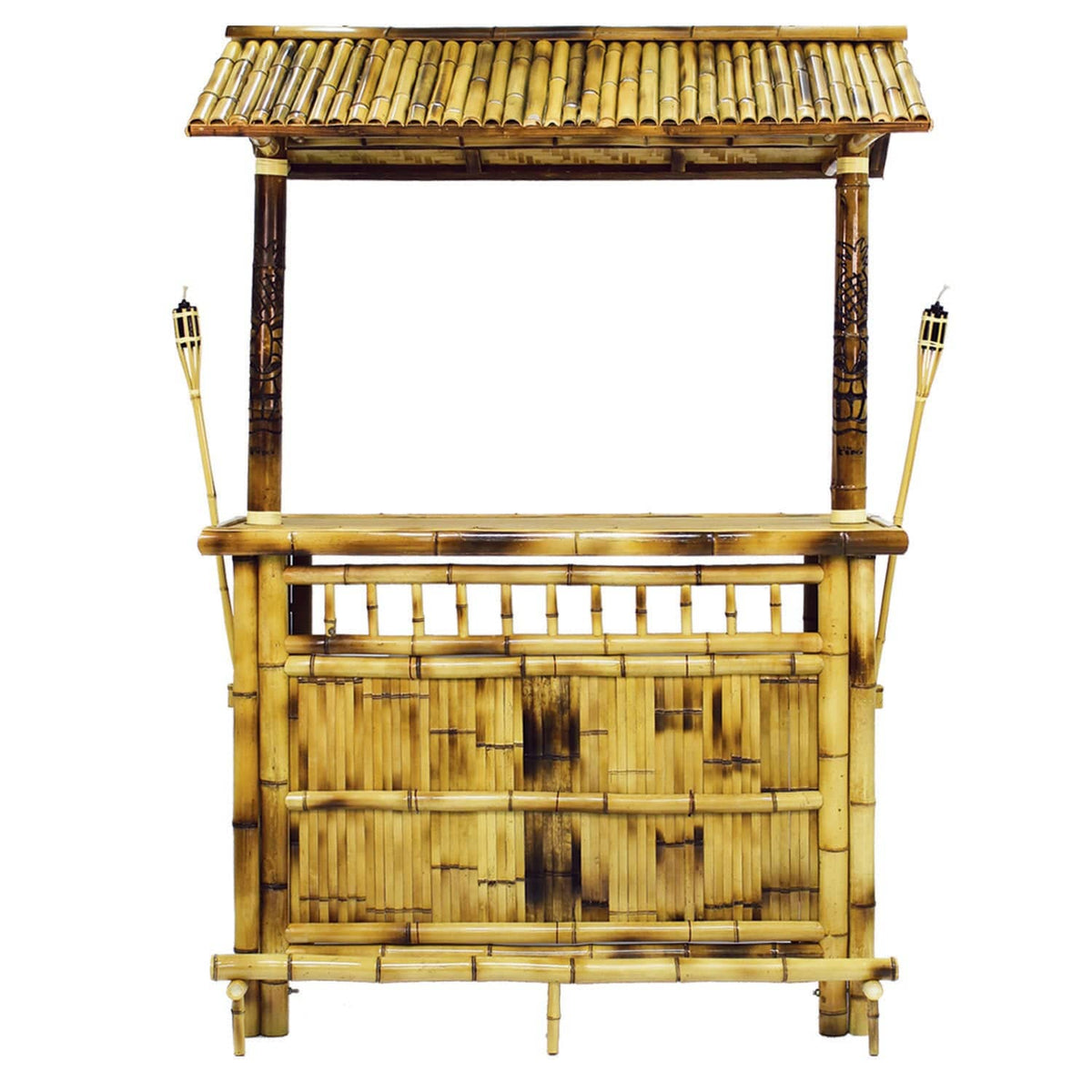 RAM Game Room 60&quot; Bamboo Tiki Bar.
