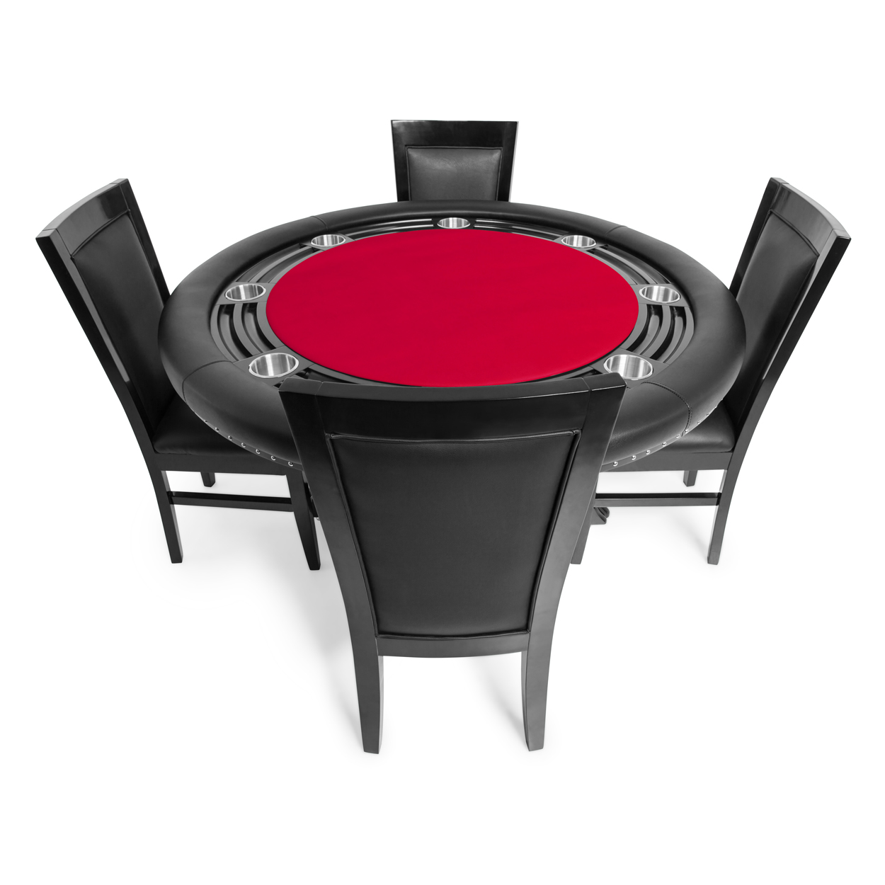 BBO The Nighthawk Round Poker Table - Planet Game Rooms