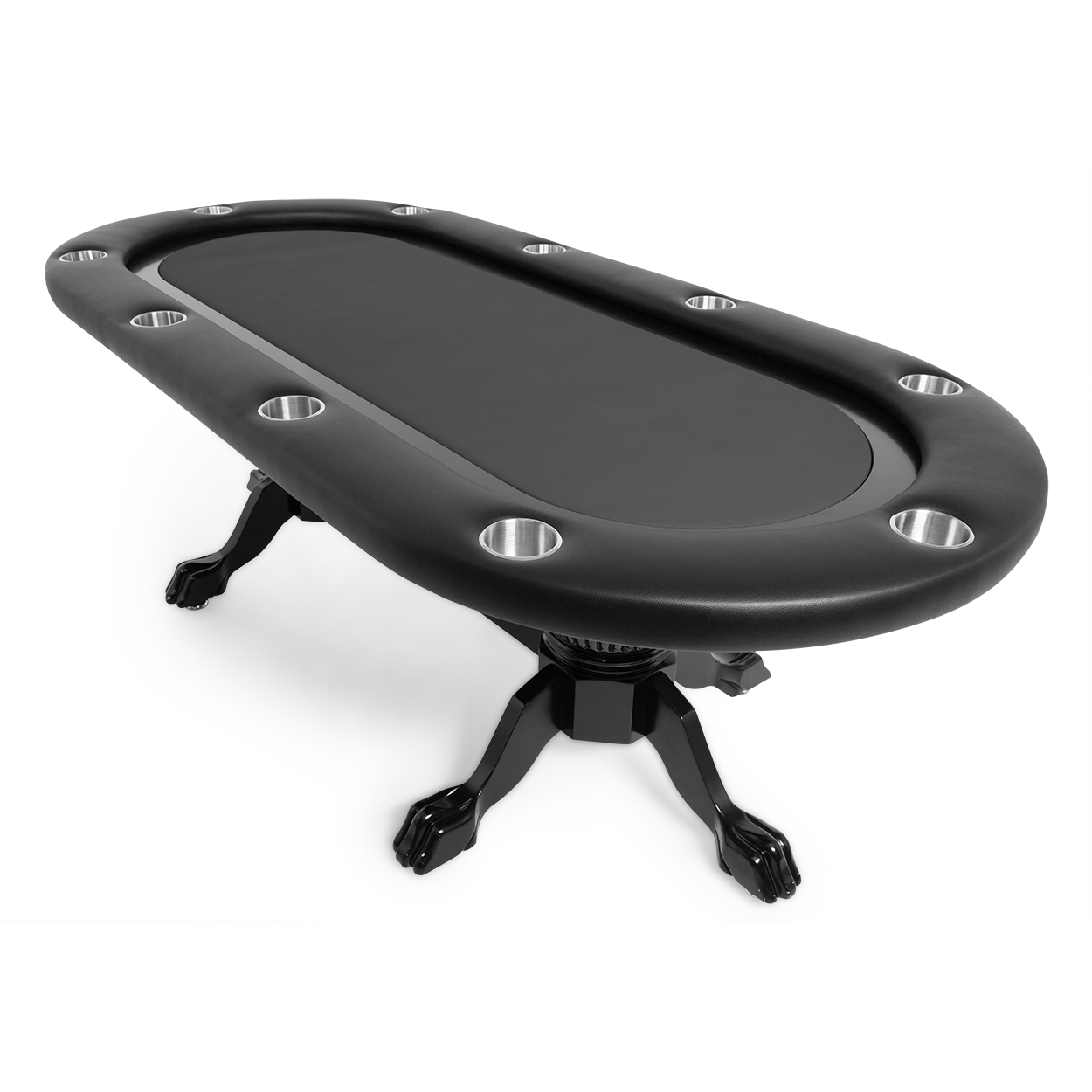 BBO The Elite Poker Table With Black Racetrack - Planet Game Rooms