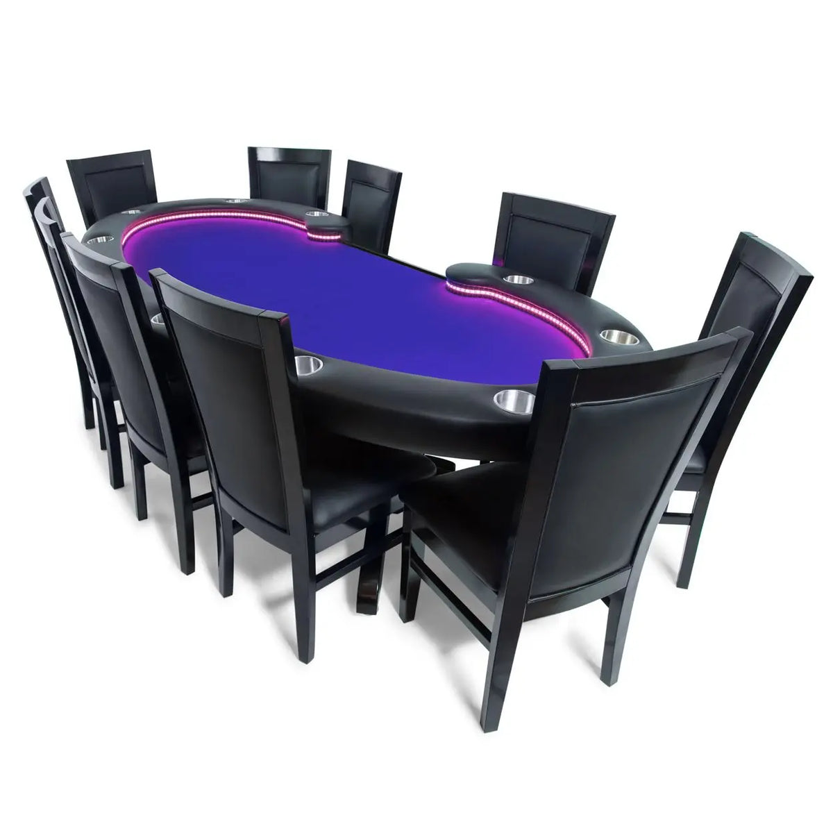 BBO The Lumen HD LED Poker Table.