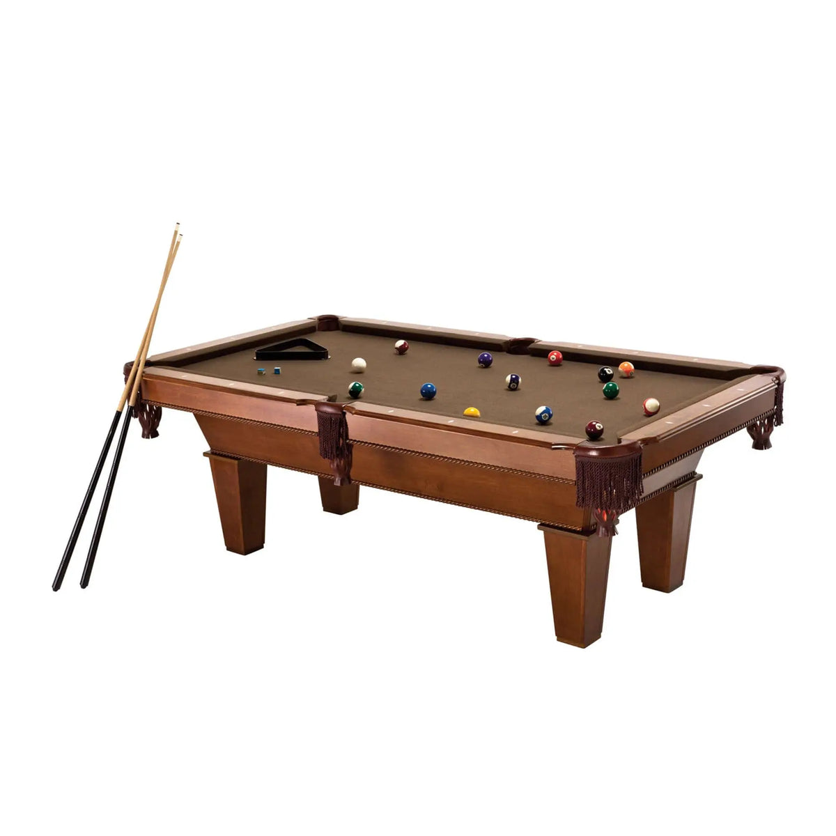 Fat Cat Frisco 7.5 ft Billiard Table with Accessories.