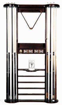 8 Cue 5' Wall Cue Rack by Berner Billiards by Berner Billiards - Billiard Accessories