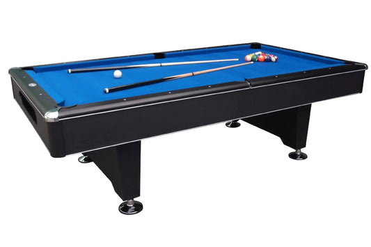 Black Shadow Slate Drop-Pocket Pool Table in 7' & 8' + FREE SHIPPING by Berner Billiards - Planet Game Rooms