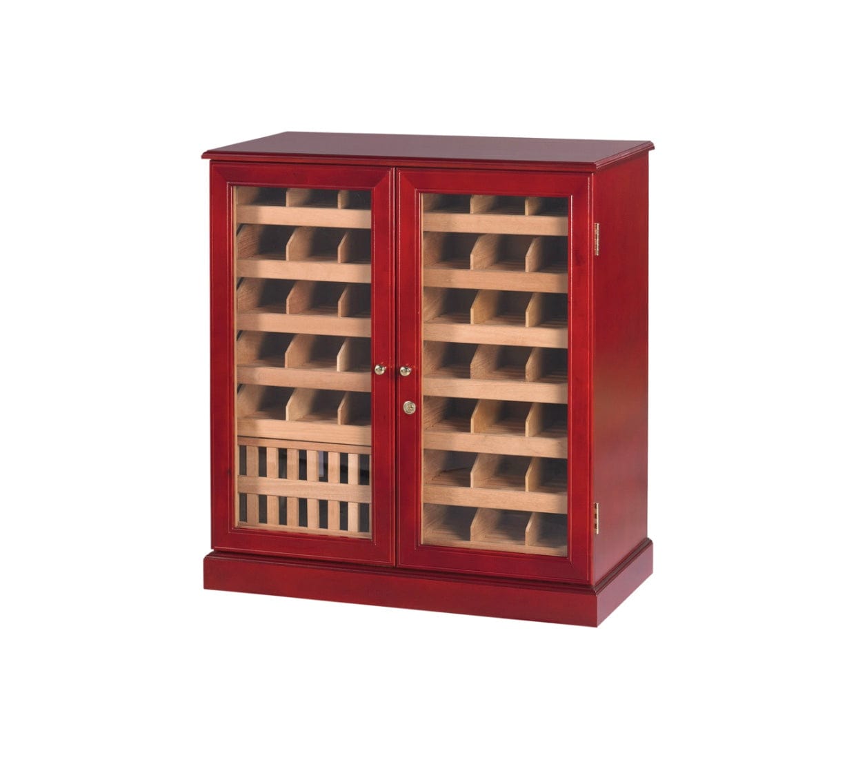 Commercial 1500 Count Cigar Wall Cabinet Humidor by Quality Importers (HUM-3000).