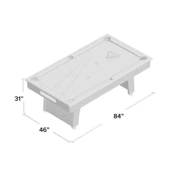 Billiard table with auto ball return system in Tucson - premium pool table for seamless gameplay and durability