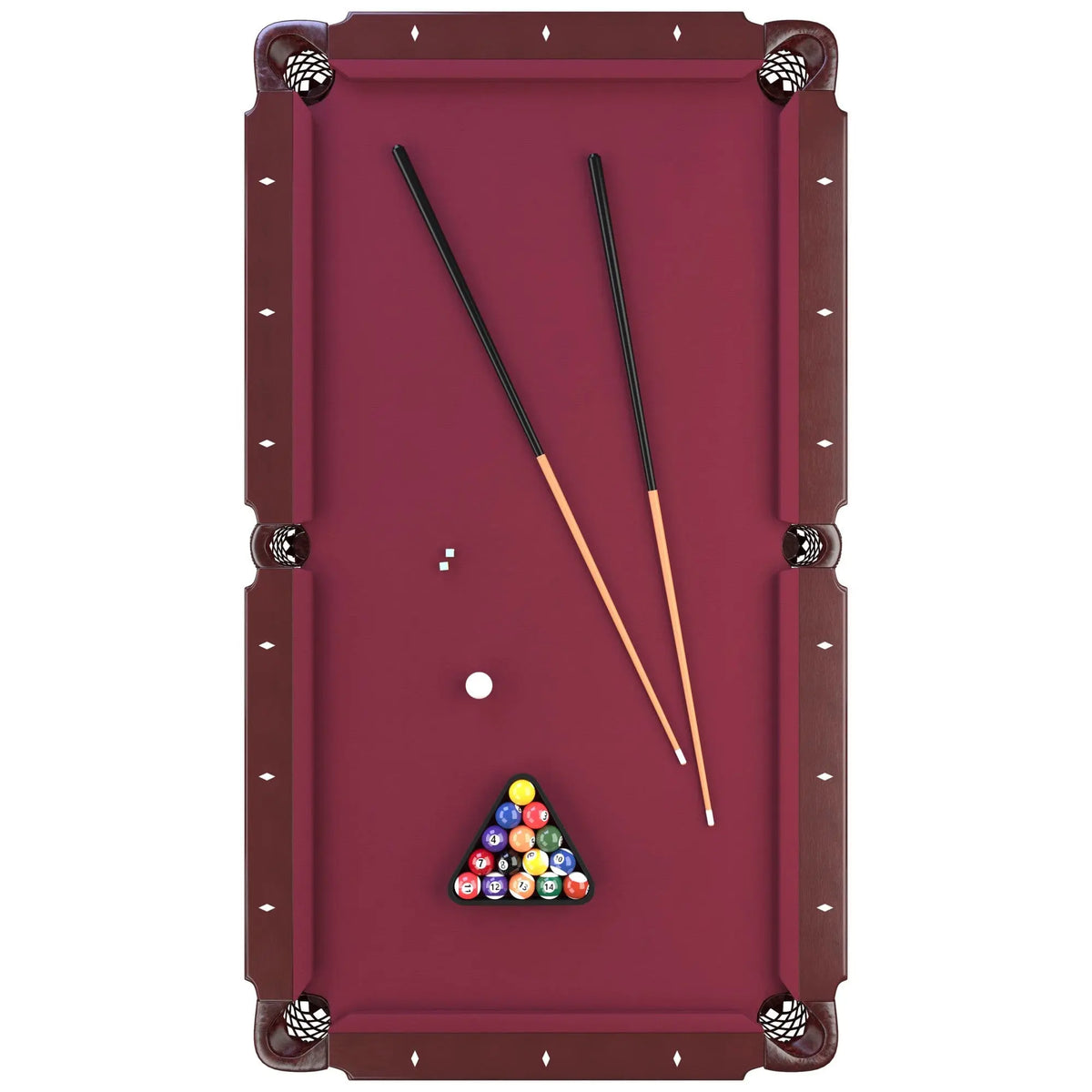 Fat Cat Reno 7.5 ft Diamond Billiard Table with Accessories.