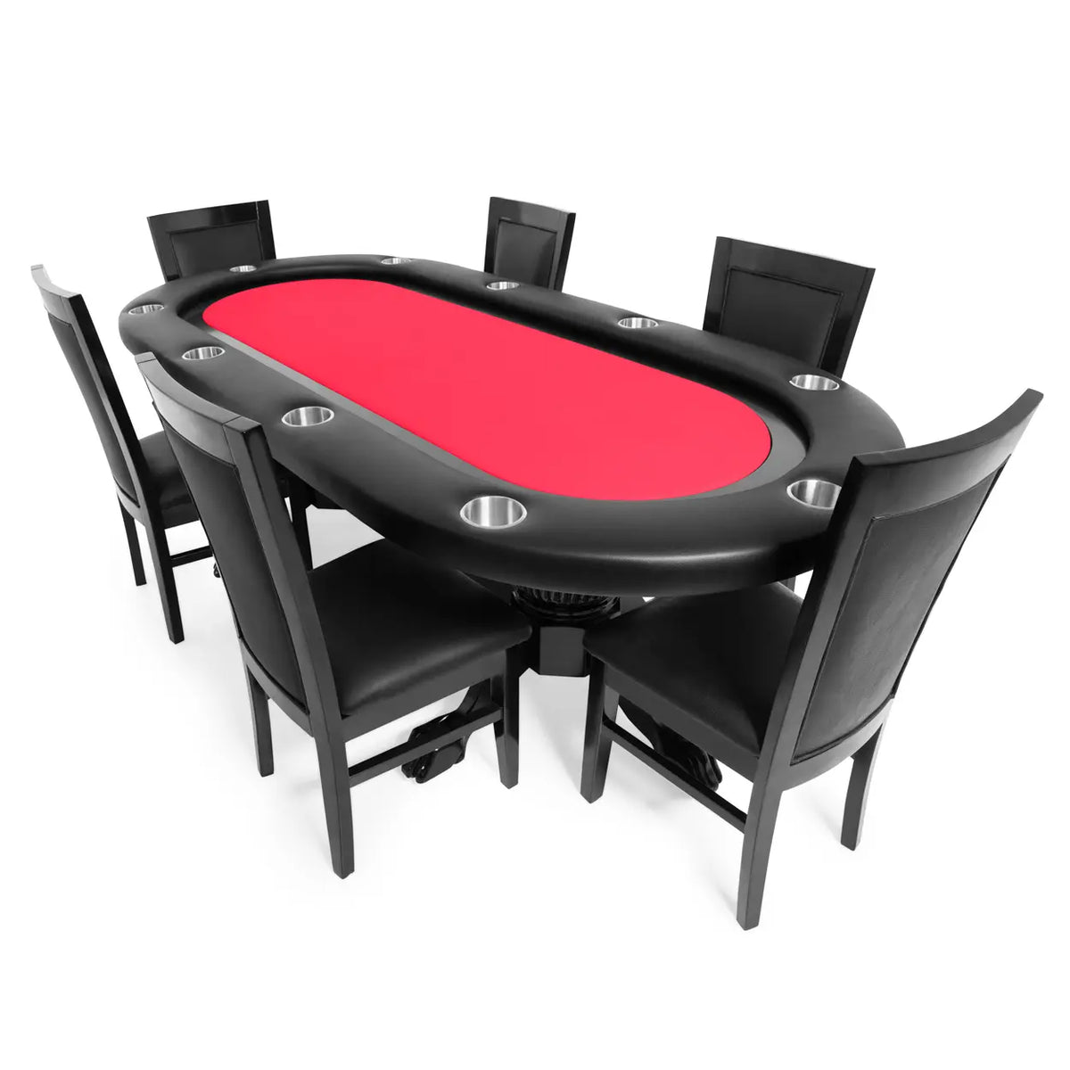 BBO The Elite Poker Table With Black Racetrack.