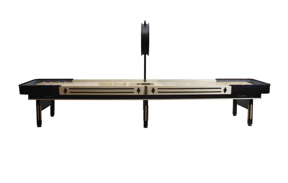 "The Pro" Shuffleboard Table with Electronic Scoring by Berner Billiards, 12ft, 14ft, 16ft, 18ft, 22ft - Planet Game Rooms