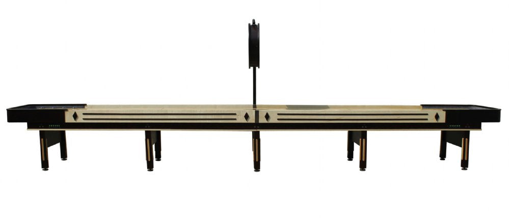 "The Pro" Shuffleboard Table with Electronic Scoring by Berner Billiards, 12ft, 14ft, 16ft, 18ft, 22ft - Planet Game Rooms