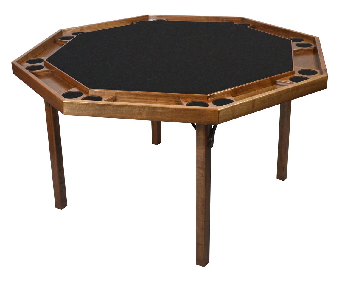 Kestell #91 Contemporary Folding Poker Table - Planet Game Rooms